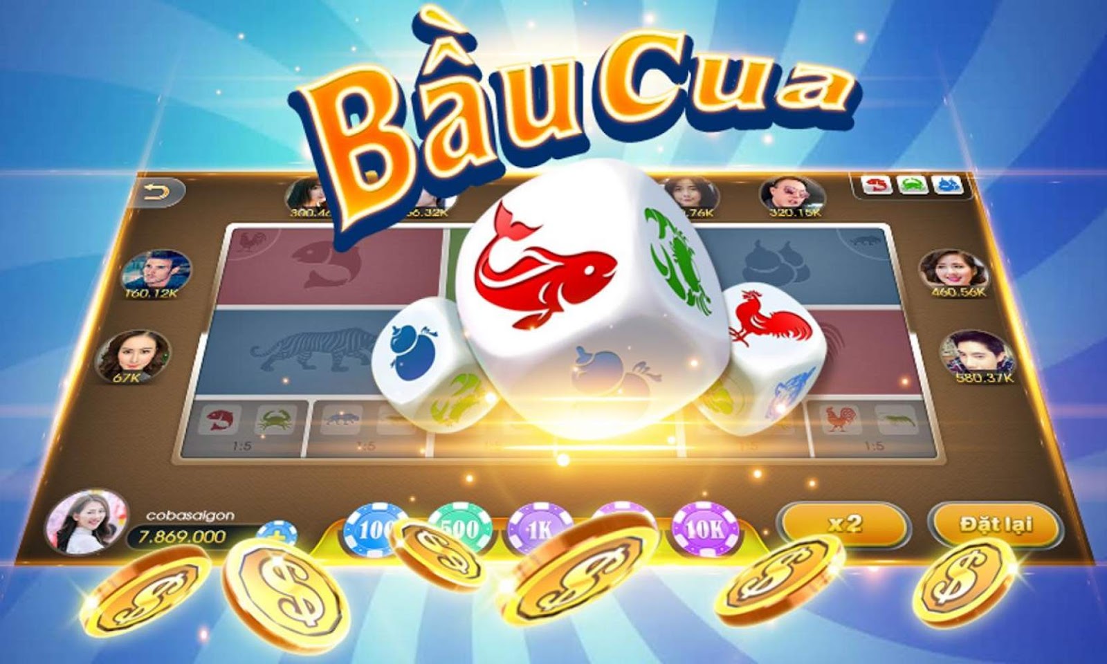 Hướng dẫn luật chơi game bầu cua đơn giản, dễ tham gia chơi