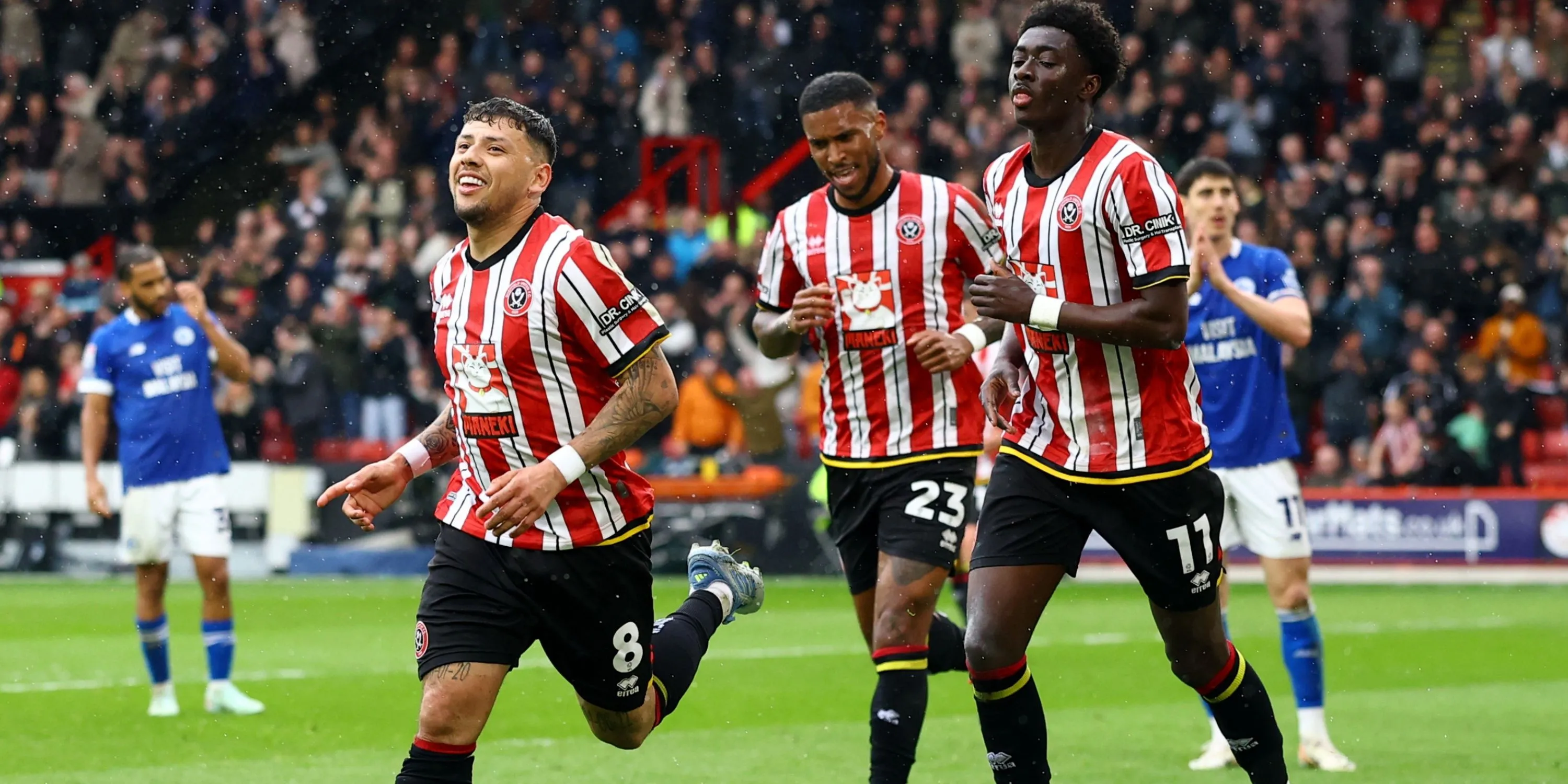 Hình ảnh Gustavo Hamer thi đấu cho Sheffield United