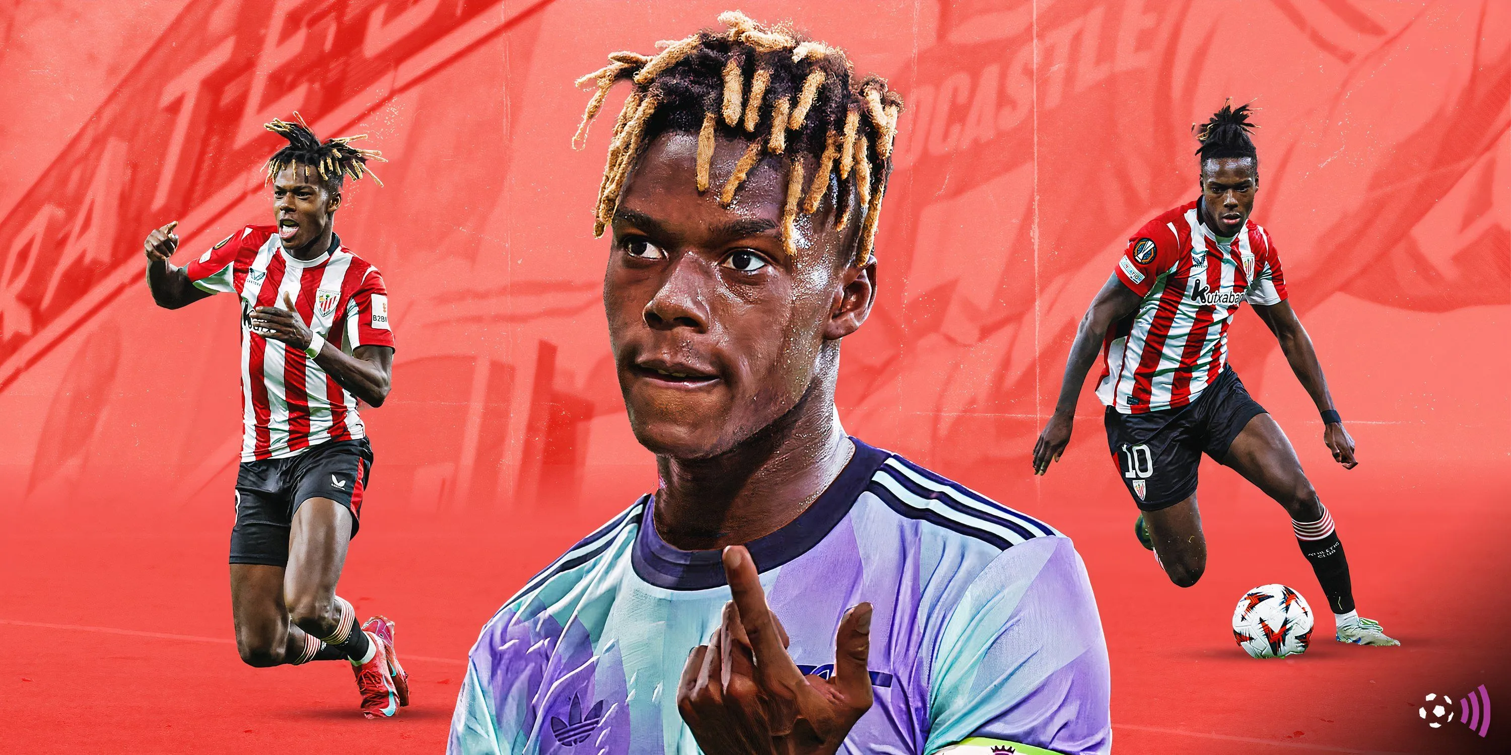 Nico Williams của Athletic Bilbao ăn mừng bàn thắng - mục tiêu của Arsenal
