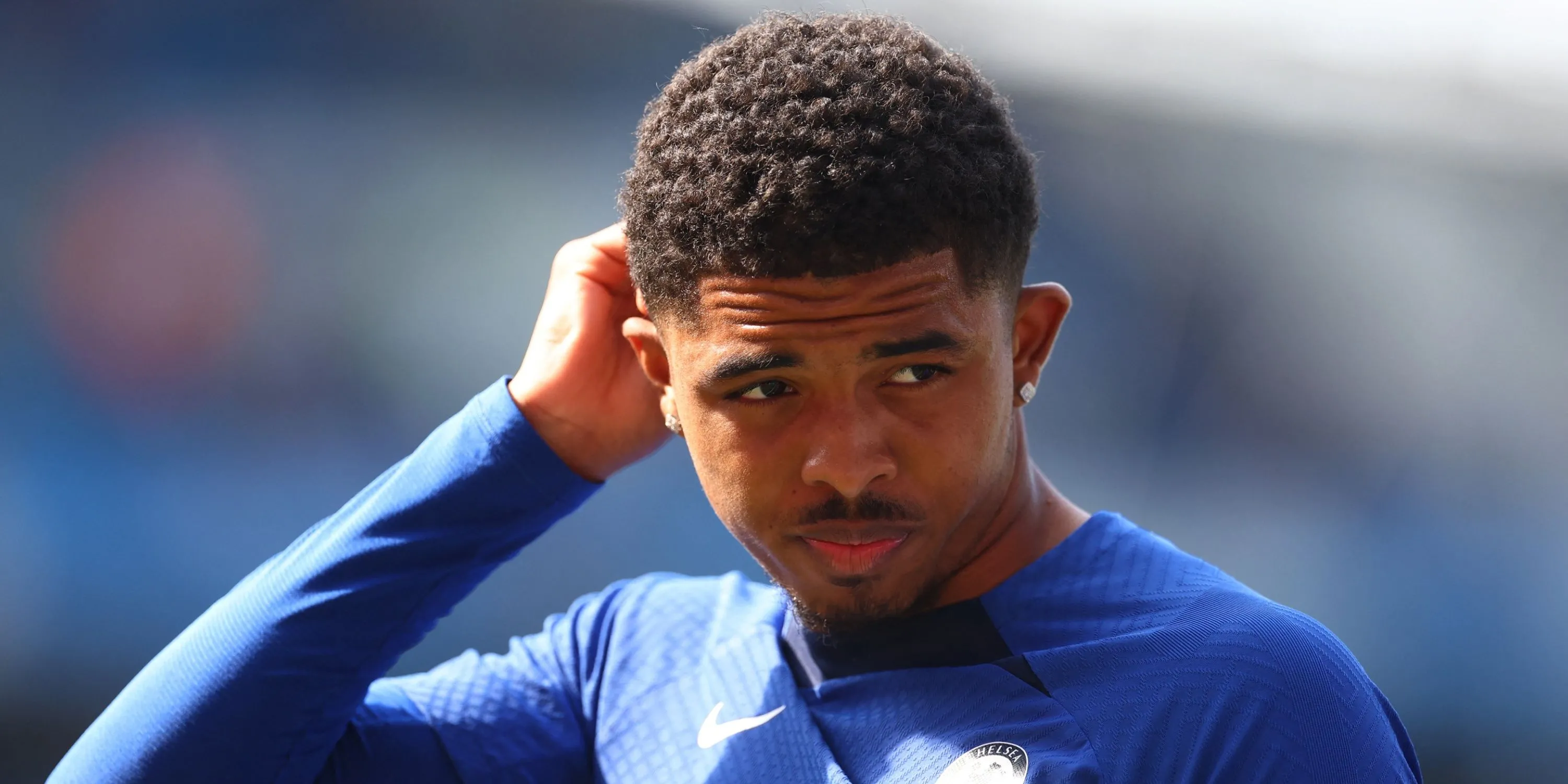 Trung vệ Wesley Fofana thi đấu cho Chelsea