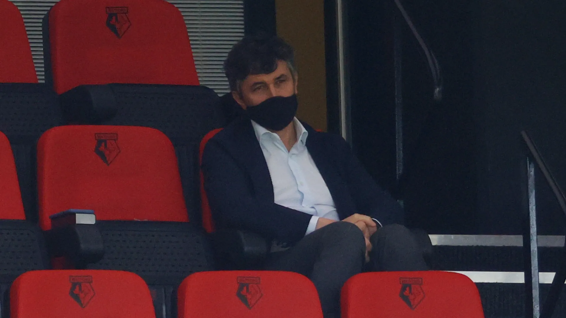 Chủ tịch Gino Pozzo của Watford, người đã từ chối đề nghị 10 triệu bảng cho Doumbia.