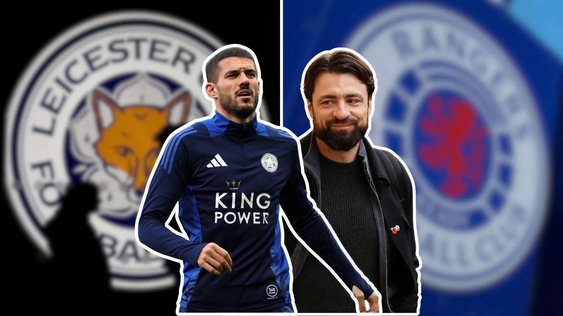 Hậu vệ Conor Coady của Leicester City, cầu thủ được Rangers quan tâm chuyển nhượng