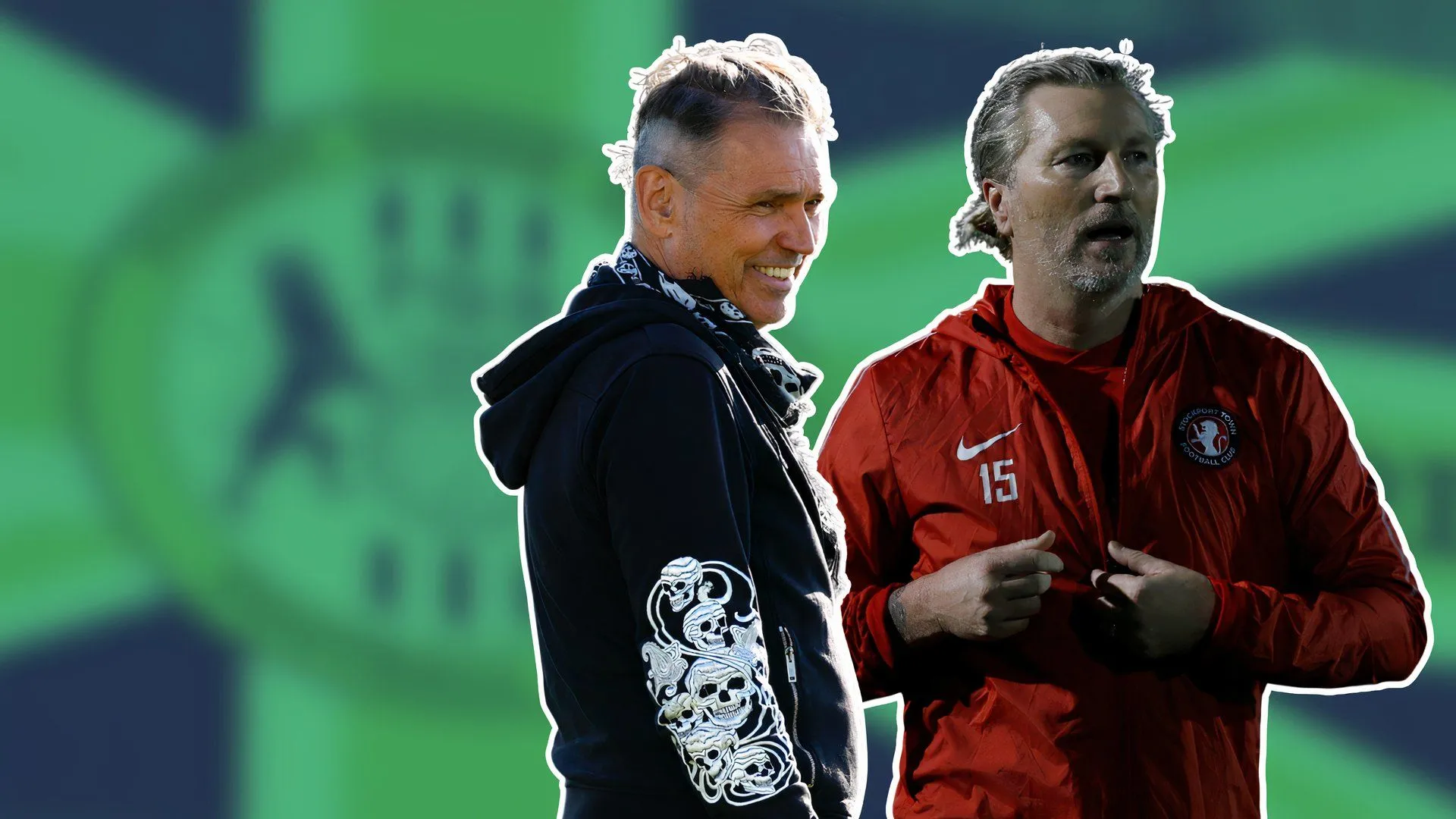 Robbie Savage trong ngày ra mắt Forest Green Rovers, đánh dấu bước ngoặt sự nghiệp huấn luyện