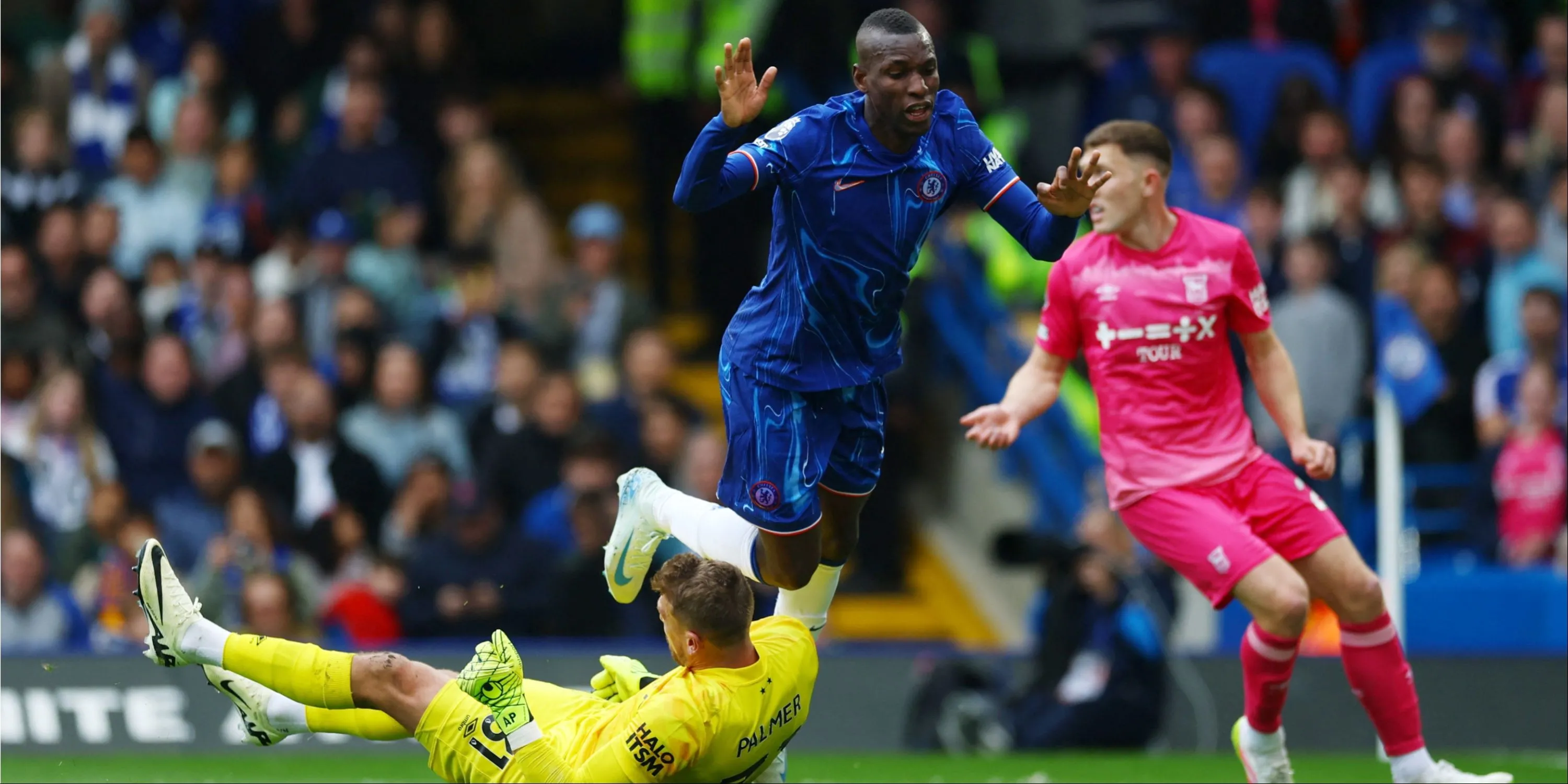 Tiền đạo Nicolas Jackson của Chelsea, mục tiêu chuyển nhượng tiềm năng của Manchester United