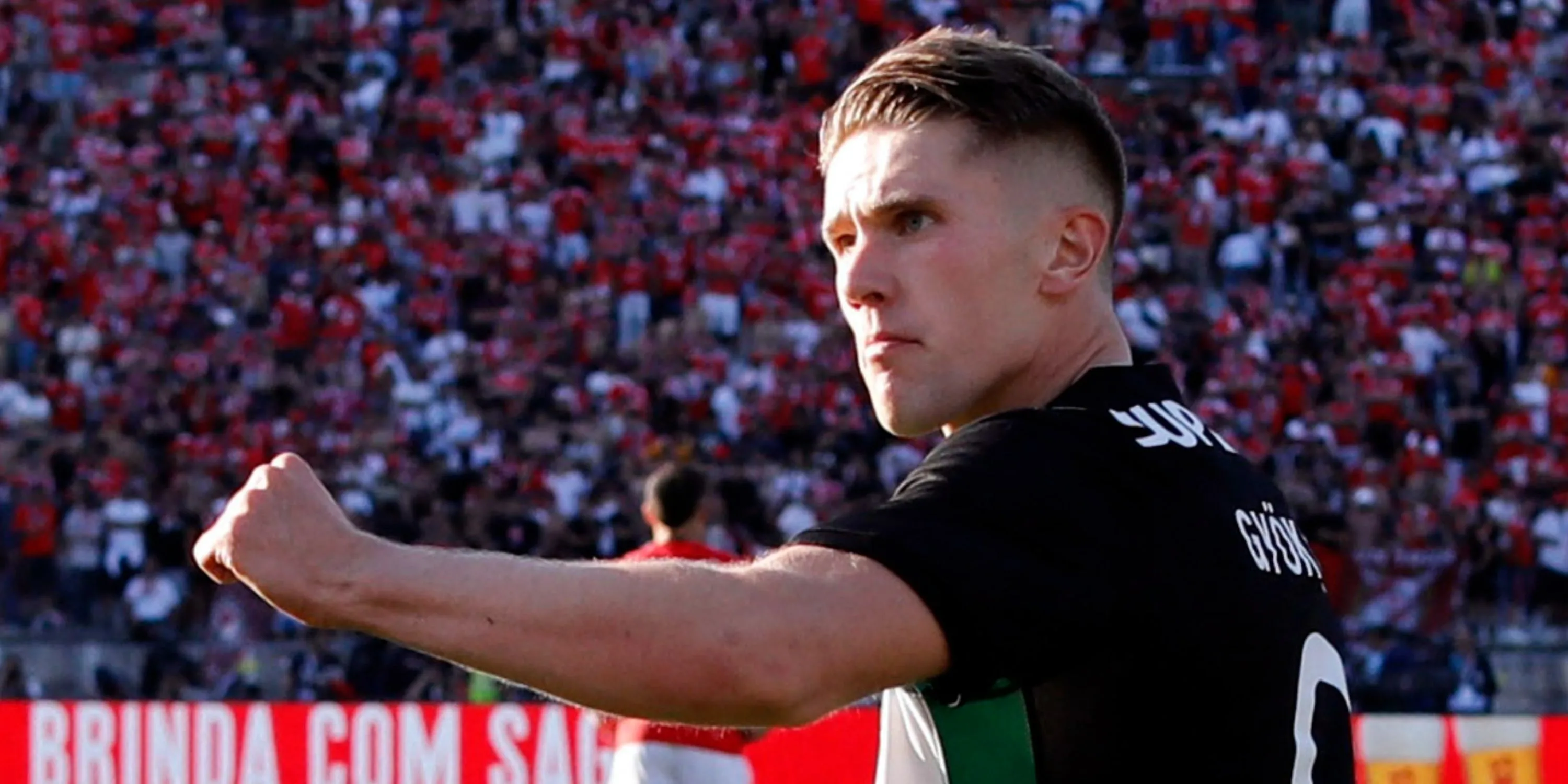 Tiền đạo Viktor Gyokeres trong màu áo Sporting CP tại giải Primeira Liga Bồ Đào Nha