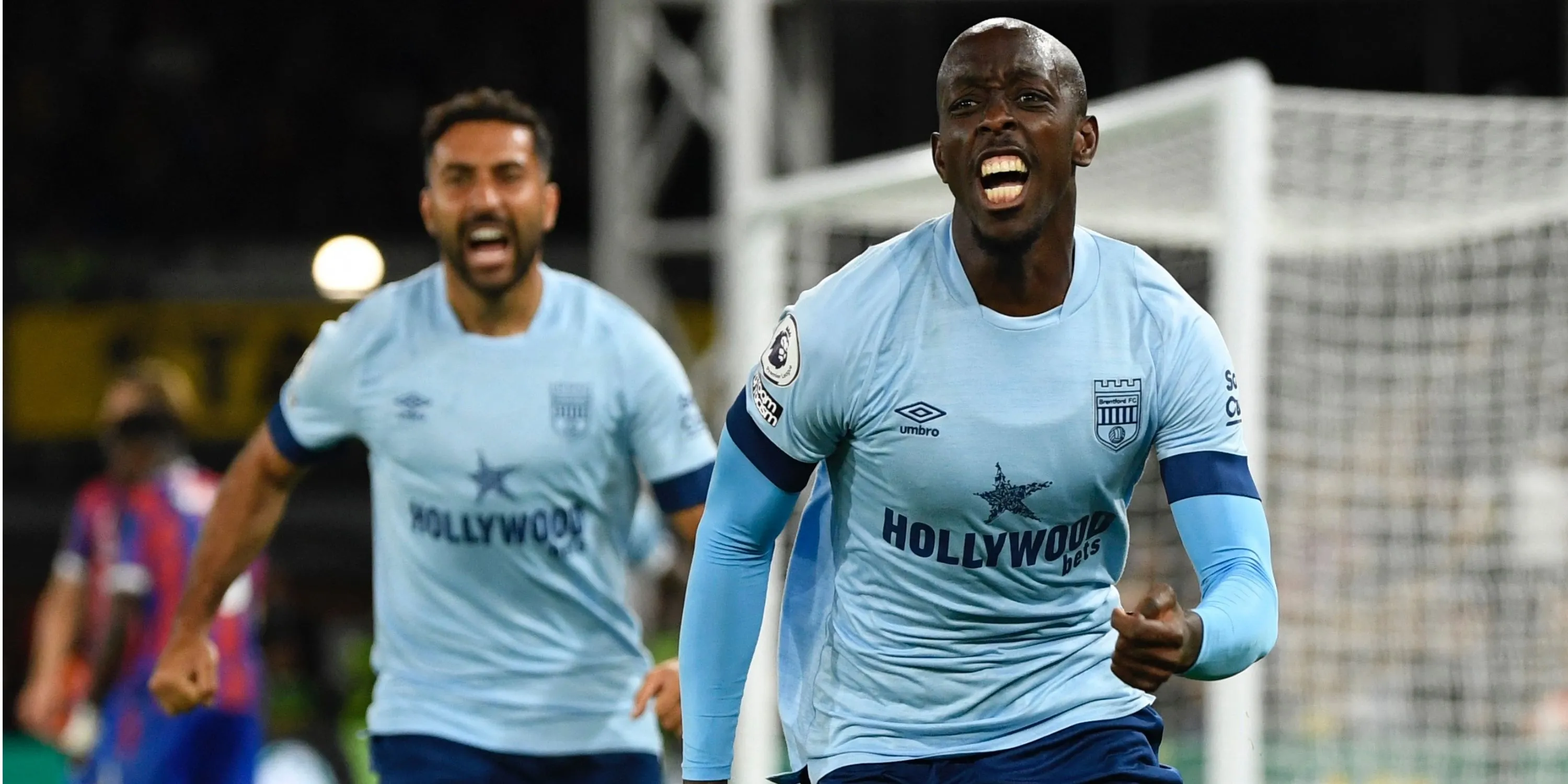 Tiền đạo Yoane Wissa trong màu áo Brentford, khả năng săn bàn ấn tượng