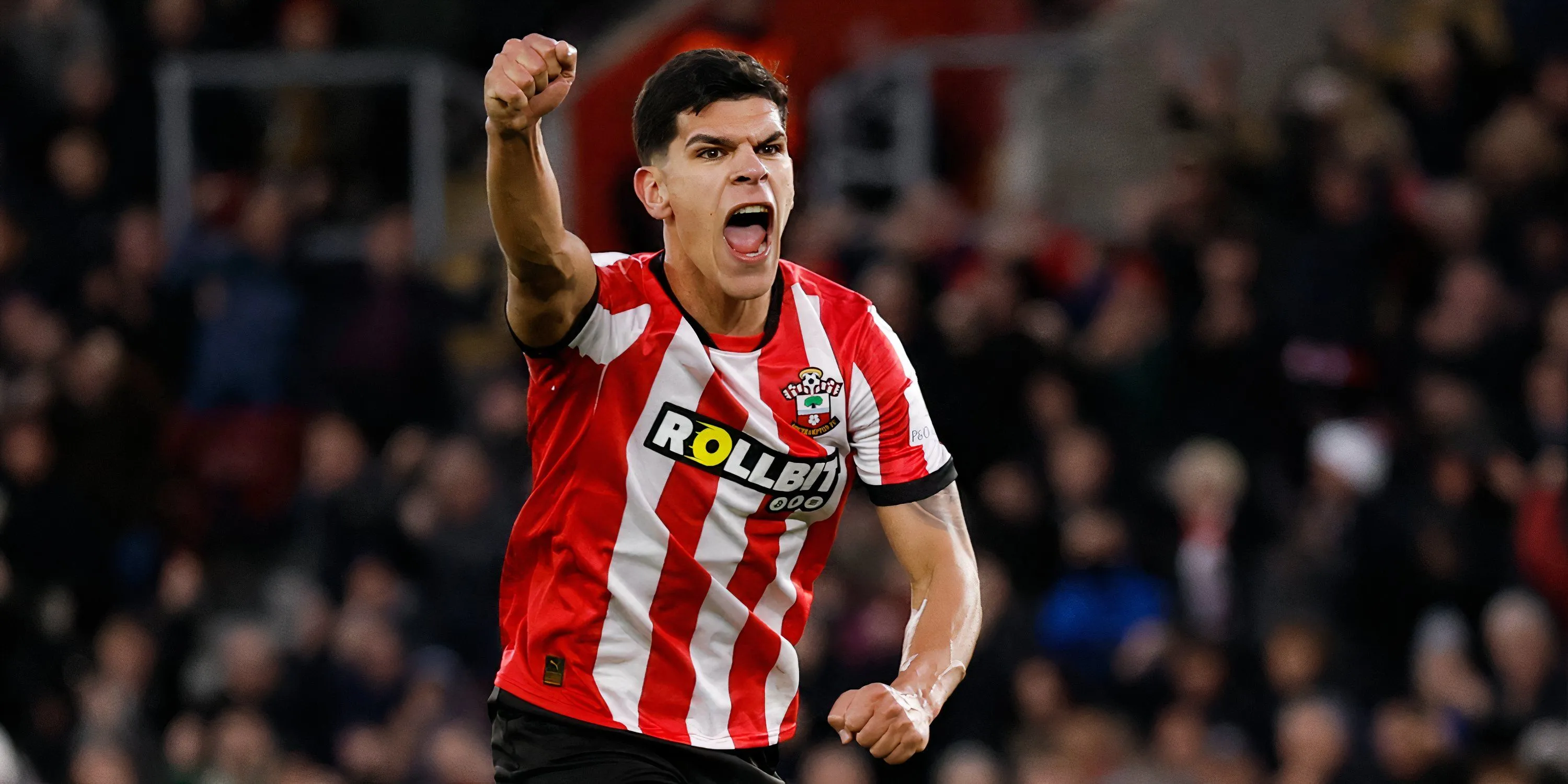 Mateus Fernandes trong màu áo Southampton tại Premier League