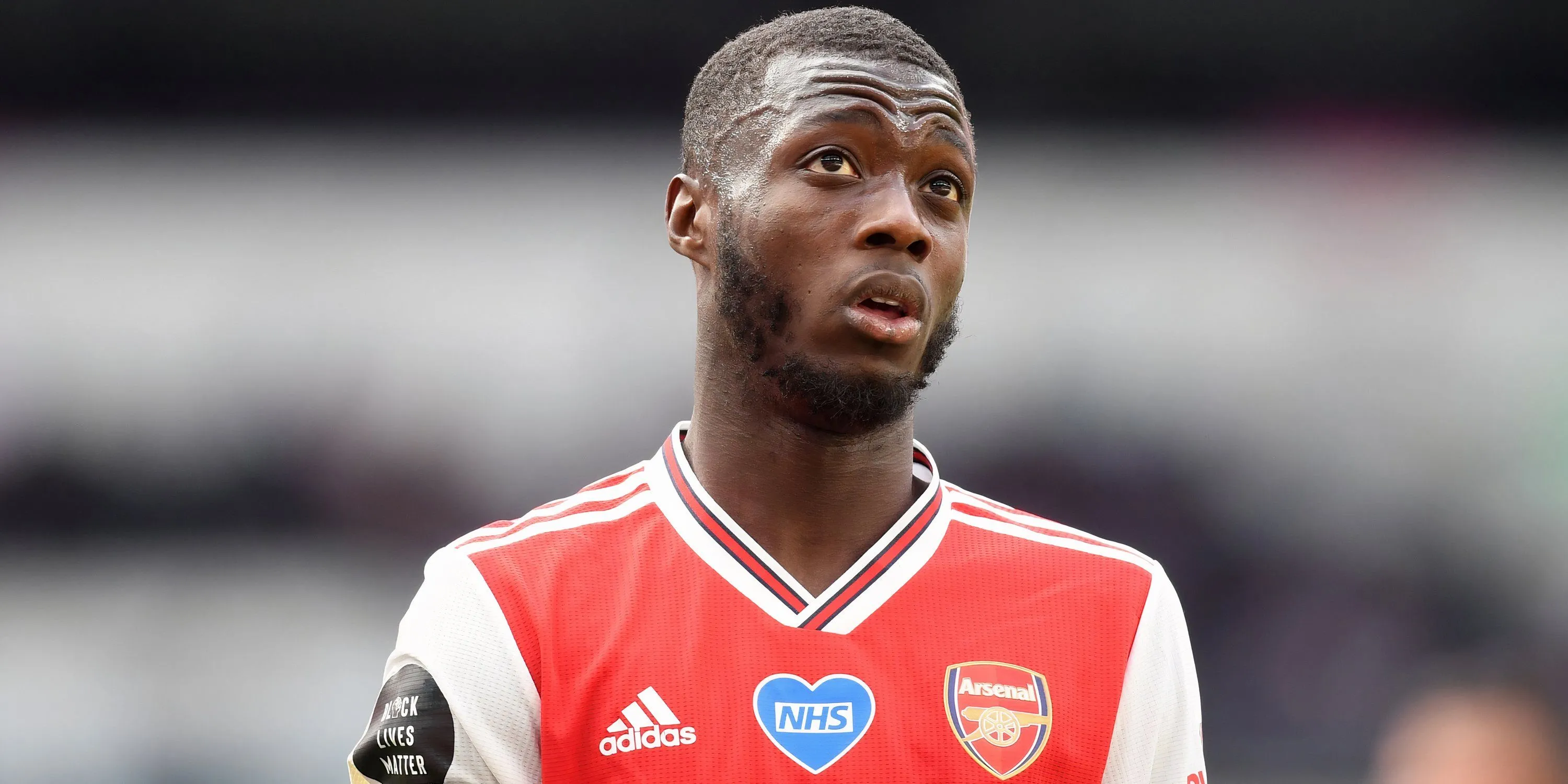 Cầu thủ chạy cánh Nicolas Pepe trong màu áo Villarreal, có thể ra sân đối đầu Tottenham sau khi tìm lại phong độ
